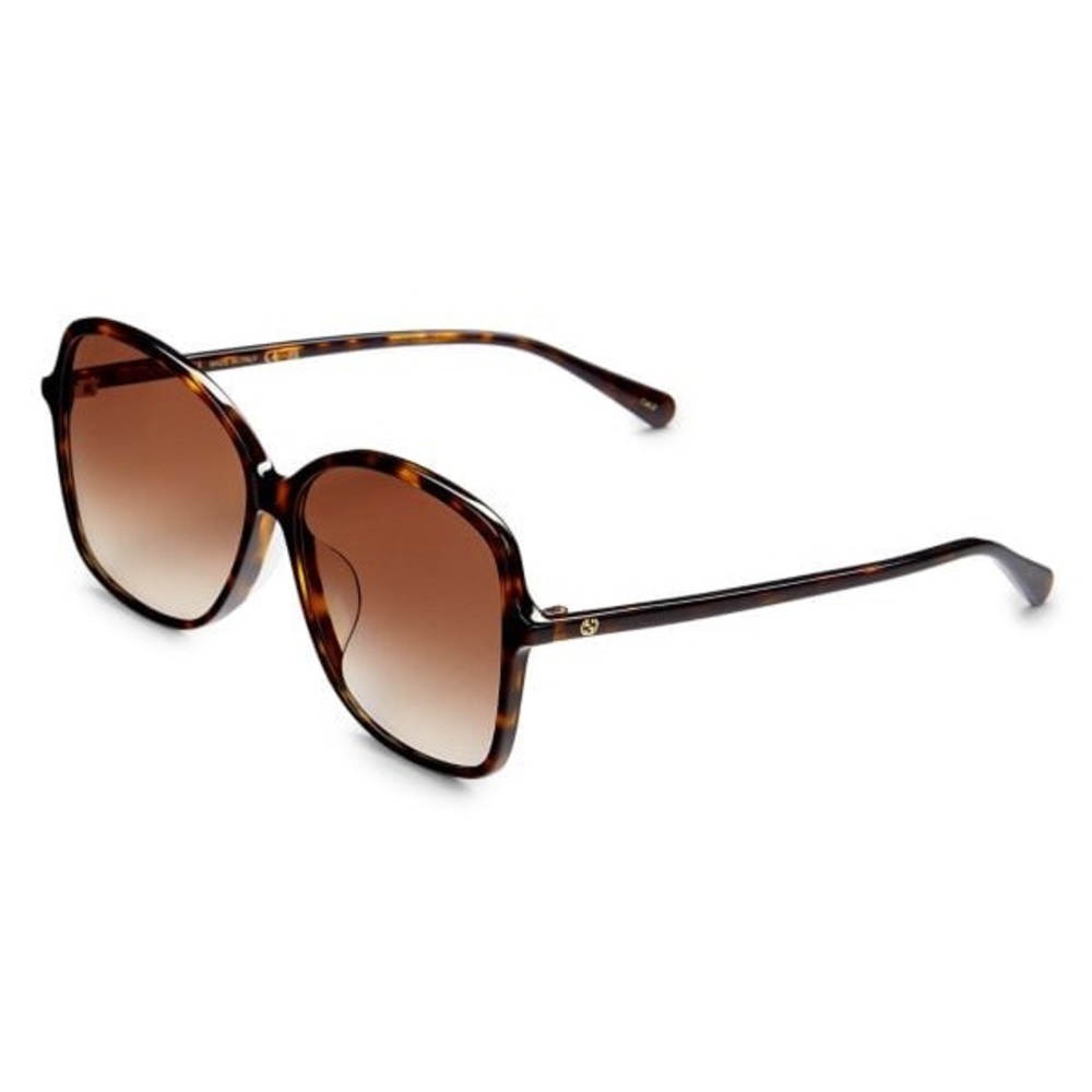 NWT - authentic! Gucci Havana Square Sunglasses